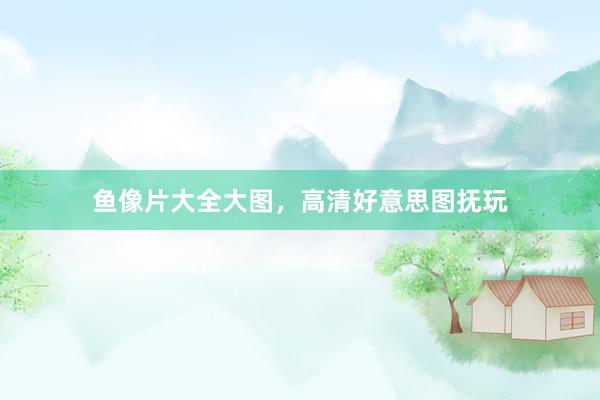 鱼像片大全大图，高清好意思图抚玩